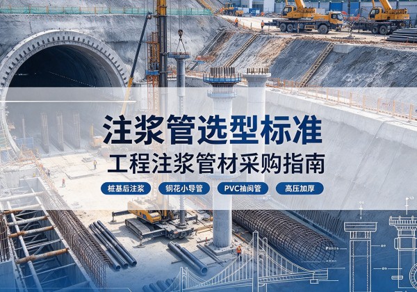 七星注浆管选型标准